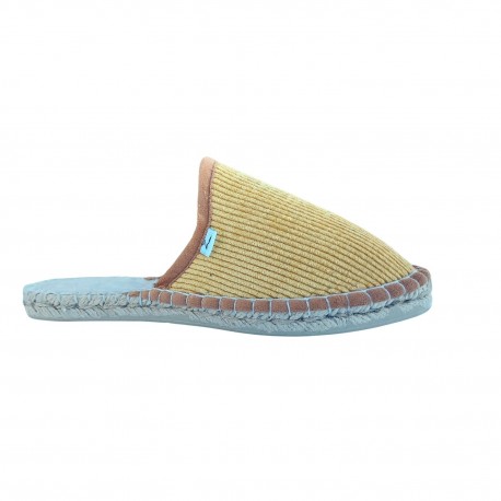 Espadrille Zabouch' Velours Cumin