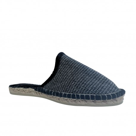 Espadrille Zabouch' noir brillant