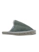 Espadrille Zabouch' Velours Kaki