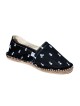 Espadrille BREIZH noir et blanc
