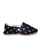 Espadrille BREIZH noir et blanc