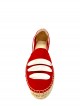 Cassiopée - espadrilles rouges à lacets 3