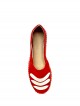 Cassiopée - espadrilles rouges à lacets 4