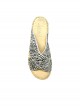 Toucan - espadrilles à bride zébrée - semelle avec coussinet
