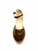 Leopard - Espadrilles à talon et lanières - motifs leopard