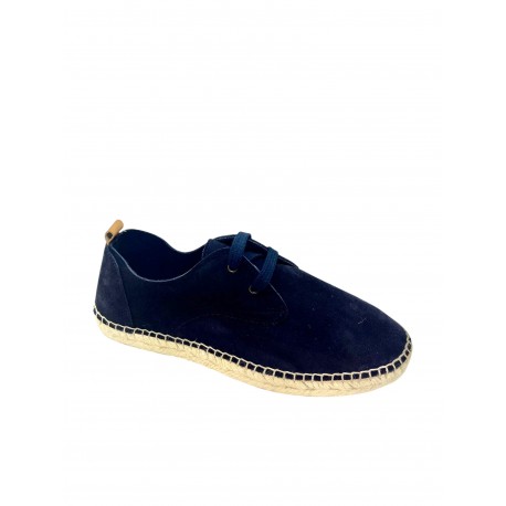 Espadrille Lombardi - semelle en jute espadrilles marines à lacets