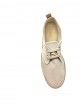 Espadrille couleur lin Lombardi - type Derby, semelle en corde façon Zétoiles